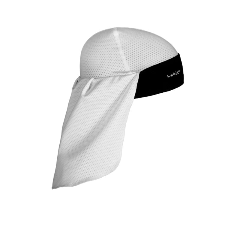 Halo Solar Skull Cap with Tail White – Cycle Trading Company