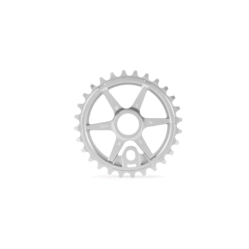 Load image into Gallery viewer, Wethepeople Patrol 28 Tooth Sprocket Polished

