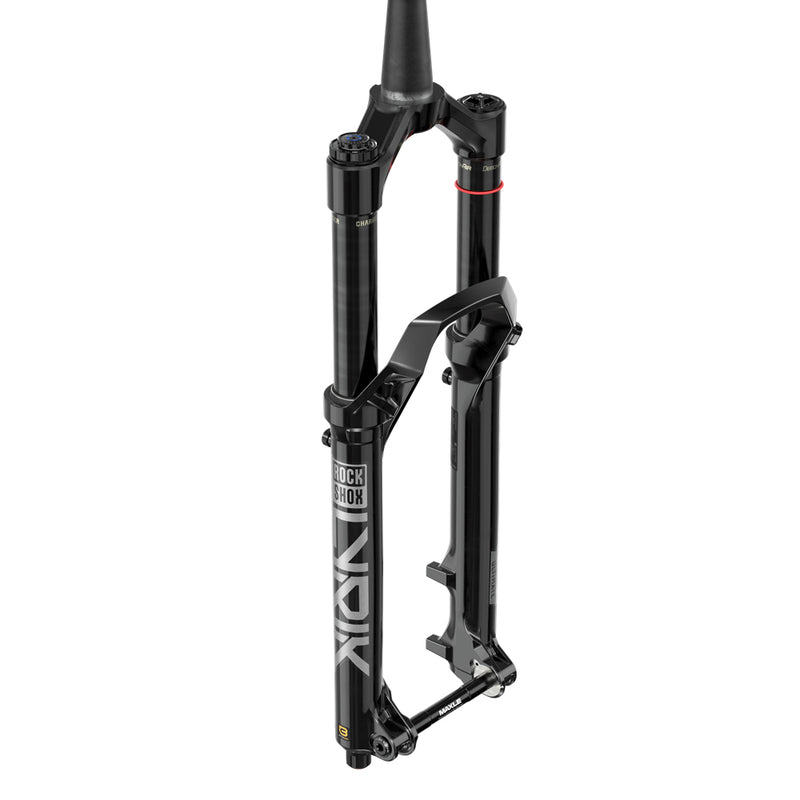 Load image into Gallery viewer, RockShox Fork Lyrik Ultimate CHARGER 3.1 RC2 - Crown 27.5 Boost 15x110 160mm Gloss Black Alum Str Tpr 44offset DebonAir+ (includes Bolt On Fender,2 Btm Tokens, Star nut, Maxle Stealth) D2

