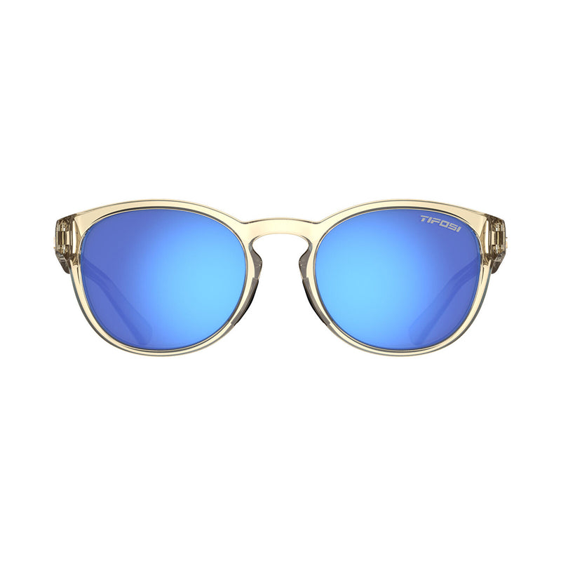 Load image into Gallery viewer, Tifosi Svago Sunglasses Golden Ray with Sky Blue Mirror Lens

