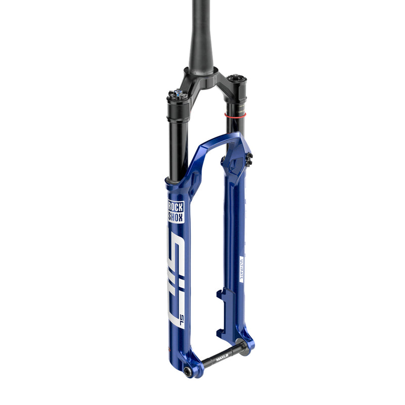 Load image into Gallery viewer, RockShox Fork SID SL Ultimate Race Day - 2P Remote 29&quot; 15mm x 110mm, 100mm Blue Crush 44mm Offset Tapered DebonAir - (Includes Zip Tie Fender, Star Nut, Maxle Stealth) (Remote Sold Seperately) - D1

