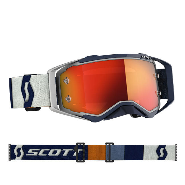 Load image into Gallery viewer, S272821-6359280- Prospect Goggle Grey/Dark Blue Orange Chrome Works Lens
