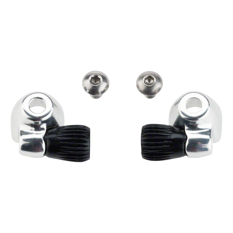 Load image into Gallery viewer, Problem Solvers Downtube Cable Stop with Barrel Adjusters (set of 2)

