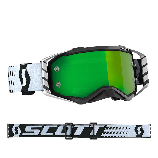 Load image into Gallery viewer, S272821-1007279 -  Prospect Goggle Black/White Green Chrome Works Lens
