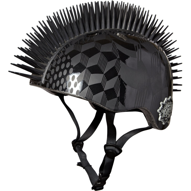 Load image into Gallery viewer, Krash Cube Hurt Hawk Black Youth Helmet
