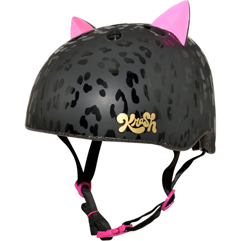 Load image into Gallery viewer, Krash Leopard Kitty FS Black - Youth
