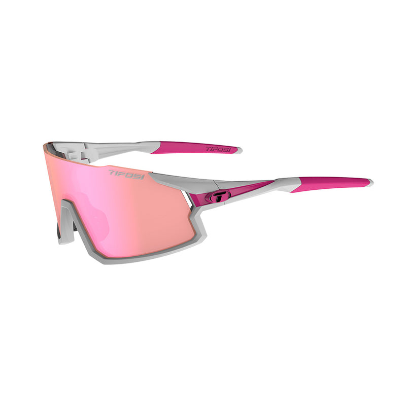 Load image into Gallery viewer, Tifosi Stash Sunglasses Race Pink with Clarion Pink, AC Red and Clear Lens

