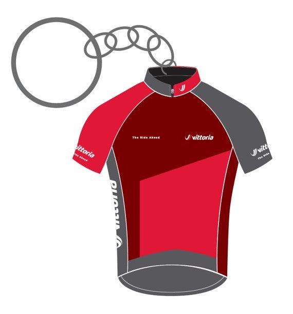 Load image into Gallery viewer, Vittoria Jersey Keyring front
