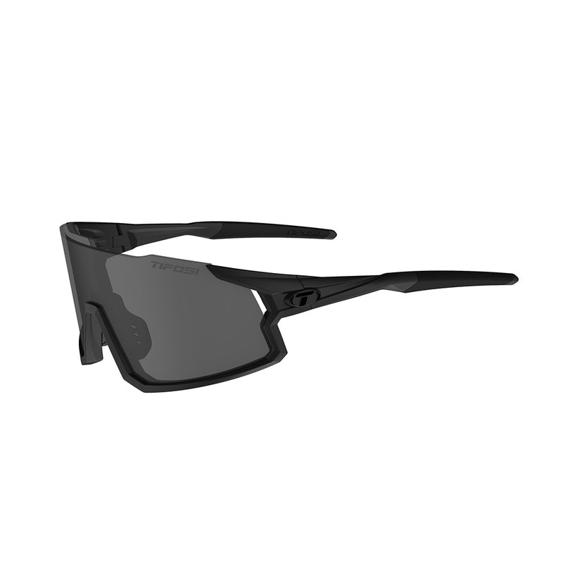 Load image into Gallery viewer, Tifosi Stash Sunglasses BlackOut with Smoke, AC Red and Clear Lens

