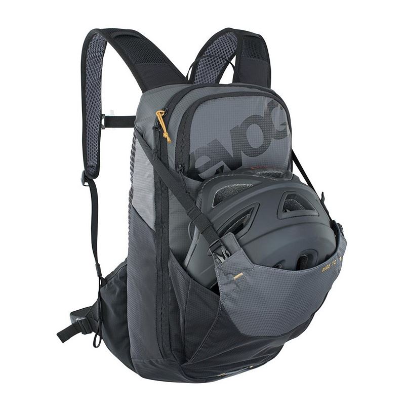 EVOC - RIDE 12 + 2L BLADDER CARBON GREY/BLACK