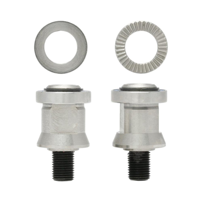 Load image into Gallery viewer, Surly Trailer Hitch Mount Nuts for 10mm x 1mm Solid Axles Or Troll / Ogre Direct Mounting

