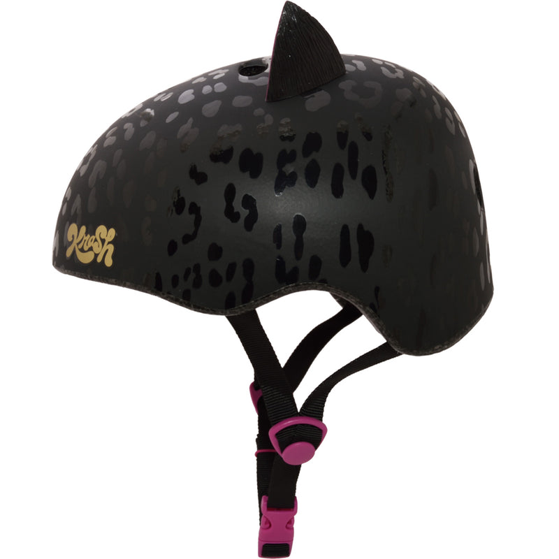 Load image into Gallery viewer, Krash Leopard Kitty FS Black - Youth
