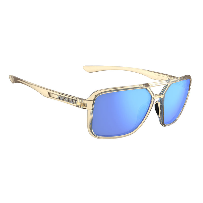 Load image into Gallery viewer, Tifosi Salto Sunglasses Golden Ray with Sky Blue Mirror Lens

