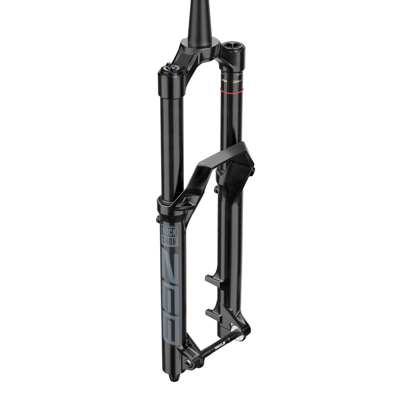 Load image into Gallery viewer, RockShox Fork Zeb Select Charger RC - Crown 27.5&quot; 15mm x 110mm, 170mm Diffusion Black Tapered Steerer Sm Crown OD 44mm Offset DebonAir - (Includes Bolt On Fender, 2 Btm Tokens, Star Nut and Maxle Stealth) - A2

