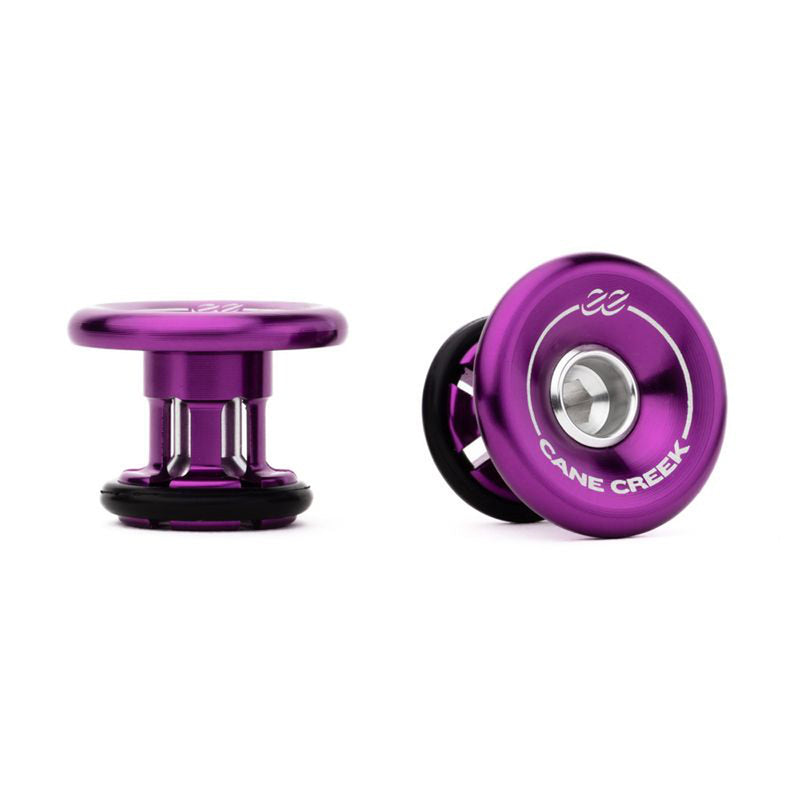 Load image into Gallery viewer, Cane Creek eeBarkeep Bar End Plugs Purple - Pair

