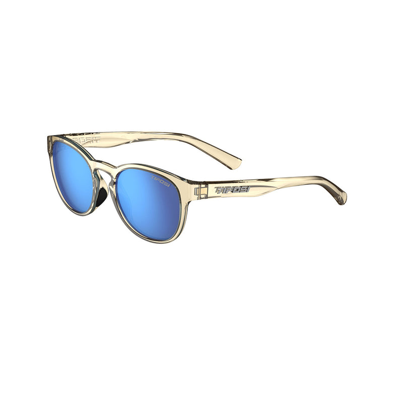 Load image into Gallery viewer, Tifosi Svago Sunglasses Golden Ray with Sky Blue Mirror Lens

