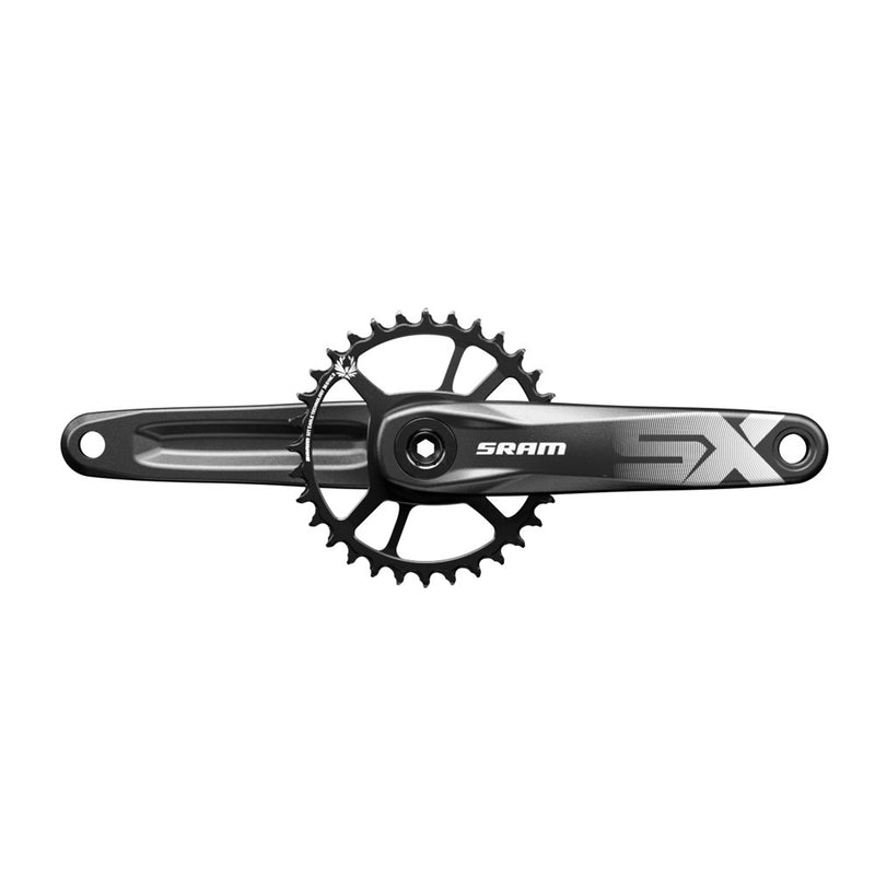 Load image into Gallery viewer, SRAM Crankset SX Eagle Boost 148 PowerSpline 12 Speed, 175mm with Direct Mount 32 Tooth X-Sync with Steel Chain Ring A1

