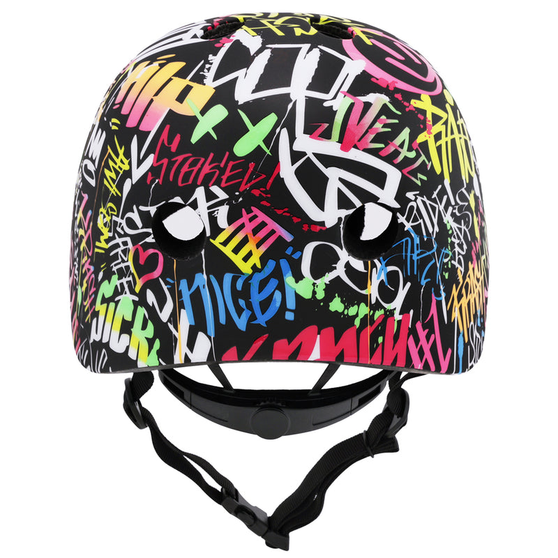 Load image into Gallery viewer, Krash Street Writer Youth Helmet - Neon
