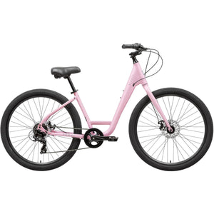 Pedal Breeze 1 cruiser bike in pink, side view