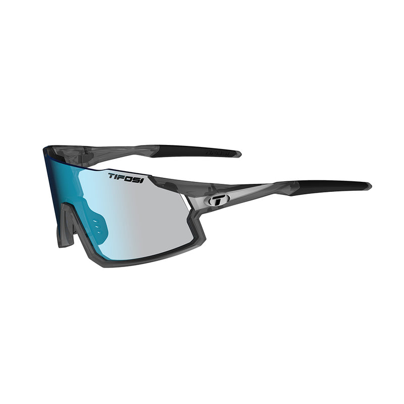 Load image into Gallery viewer, Tifosi Stash Sunglasses Matte Smoke with Clarion Blue Fototec Lens

