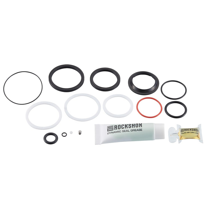 Load image into Gallery viewer, RockShox 200 HOUR/1 YEAR SERVICE KIT (INCLUDES AIR CAN SEALS, PISTON SEAL, GLIDE RINGS, IFP SEALS, REMOTE SPARES) - SUPER DELUXE REMOTE A1-B2 (2018-2022)

