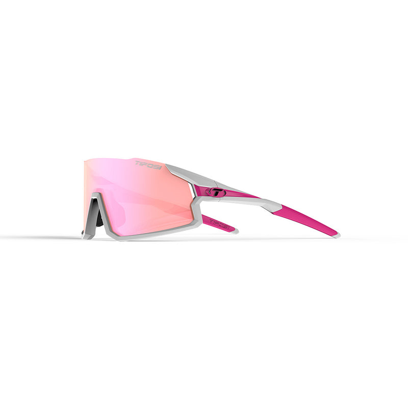 Load image into Gallery viewer, Tifosi Stash Sunglasses Race Pink with Clarion Pink, AC Red and Clear Lens

