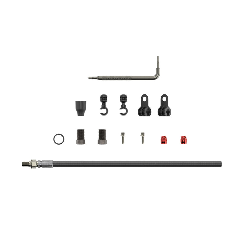 Load image into Gallery viewer, SRAM Disc Brake Hydraulic Hose Kit - Threaded Inline Crimp 2000mm Black (Includes Crimp, Fittings) - Elixir 5 / 7 / 9 / R / CR / X0, Guide RSC (A1),Guide R / RS (A1), DB5, Level TL / BRZ

