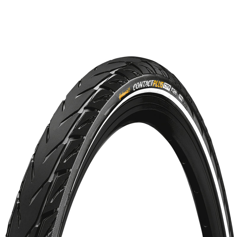 Load image into Gallery viewer, Continental Contact Plus City Wire Bead Tyre 27.5 x 2.2 Black / Reflex E50

