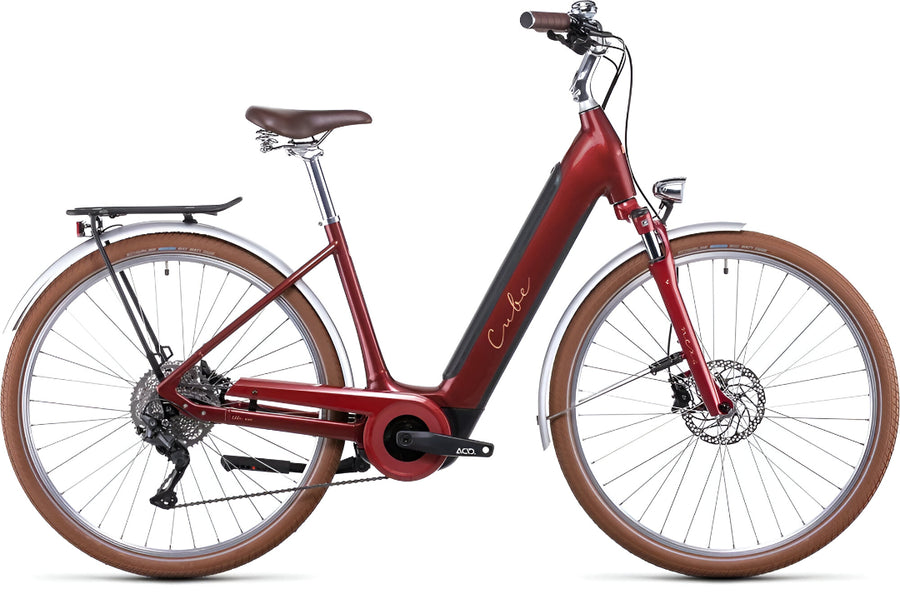 Cube Ella Ride Hybrid 400 2022 - Auburn 'n' Salmon
