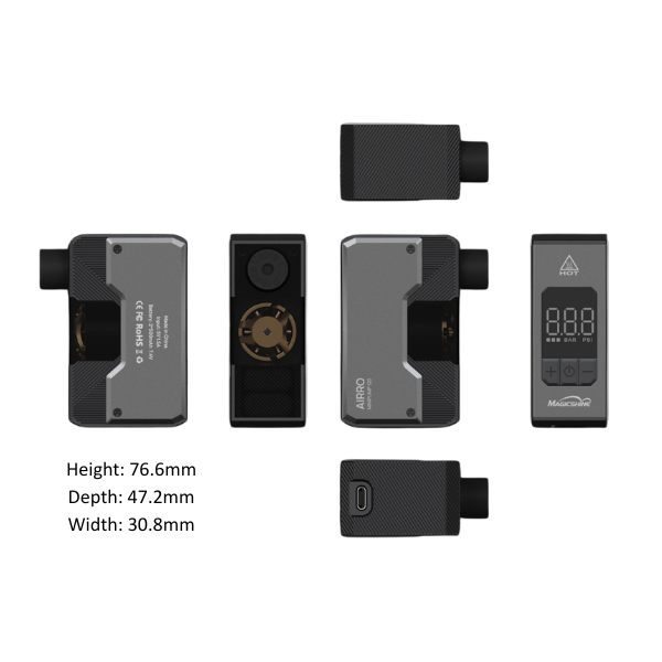 Magic Shine AIRRO Tyre Inflator 120PSI