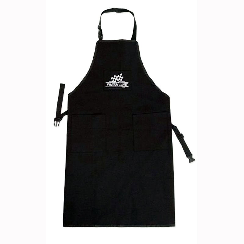 Load image into Gallery viewer, Finish Line Workshop Apron Black

