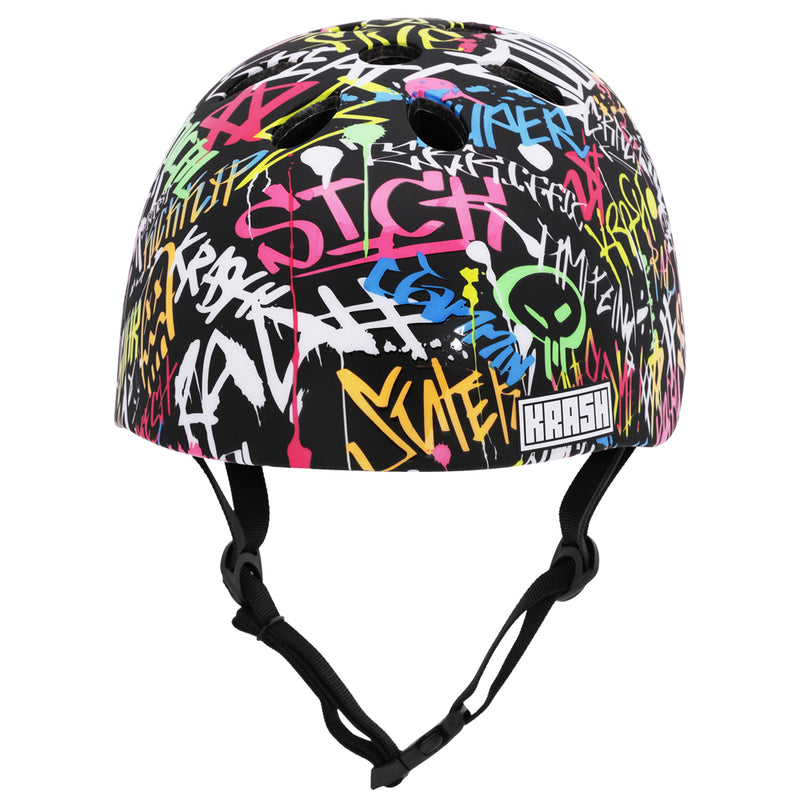 Load image into Gallery viewer, Krash Street Writer Youth Helmet - Neon
