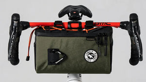 ULAC Handlebar Bag Neo Porter Coursier GT Max 4.2L with Carabiner - Moss