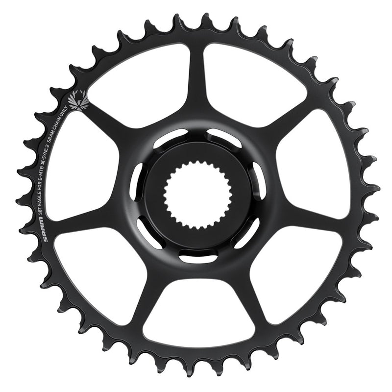 Load image into Gallery viewer, SRAM Chain Ring X-Sync 2 36 Tooth Steel Eagle Bosch Gen4 Direct Mount Black B148

