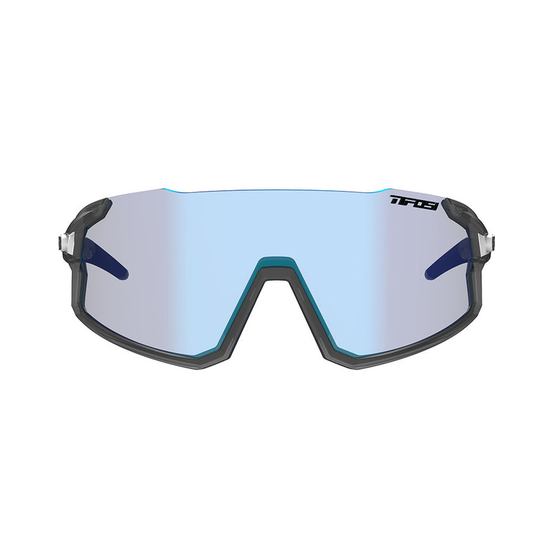 Load image into Gallery viewer, Tifosi Stash Sunglasses Matte Smoke with Clarion Blue Fototec Lens

