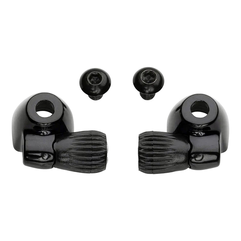 Load image into Gallery viewer, Problem Solvers Downtube Cable Stop with Barrel Adjusters (set of 2)

