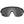 Tifosi Sledge Lite Sunglasses Matte Black with Smoke, AC Red and Clear Lens