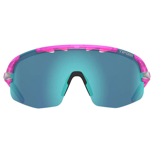 Tifosi Sledge Lite Crystal Pink, Clarion Blue/Ac Red/Clear Lens