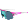 Load image into Gallery viewer, Tifosi Sledge Lite Crystal Pink, Clarion Blue/Ac Red/Clear Lens
