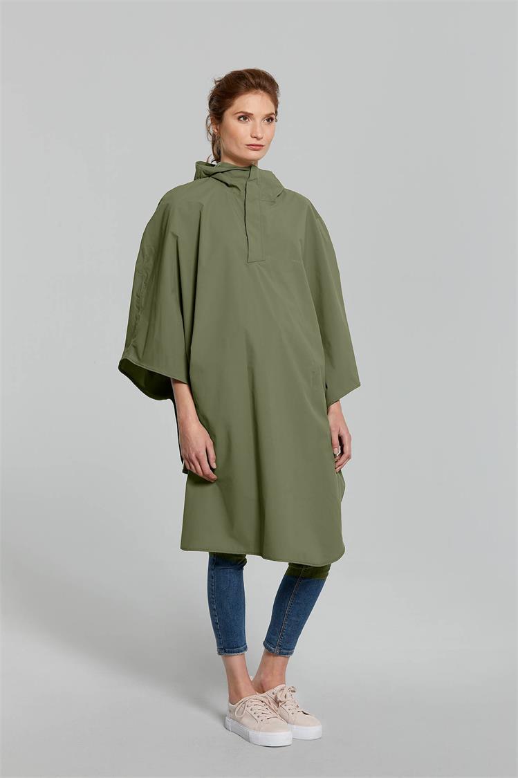 Load image into Gallery viewer, basil-hoga-bicycle-rain-poncho-unisex-green (6)
