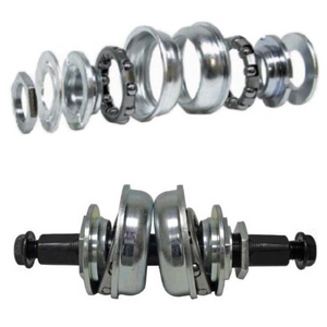 Bottom Bracket Cup Set for One Piece Crank (Large)
