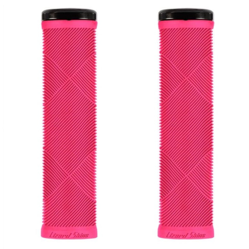 Load image into Gallery viewer, Lizard Skins Strata Lock-On Grips Neon Pink
