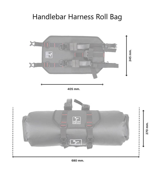 Dimensions - Harness Roll Bag