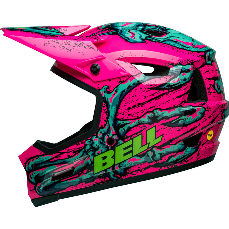 Load image into Gallery viewer, Bell Sanction 2 DLX MIPS - Bonehead Gloss Pink/Turquoise
