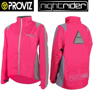 Proviz Nightrider High Vis Womens Pink Jacket