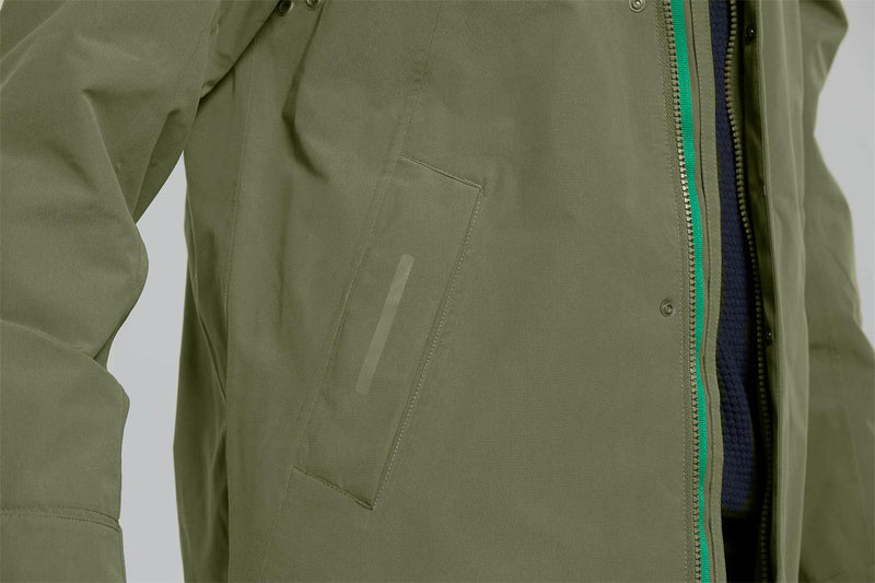 Load image into Gallery viewer, basil-mosse-bicycle-rain-parka-men-green (8)
