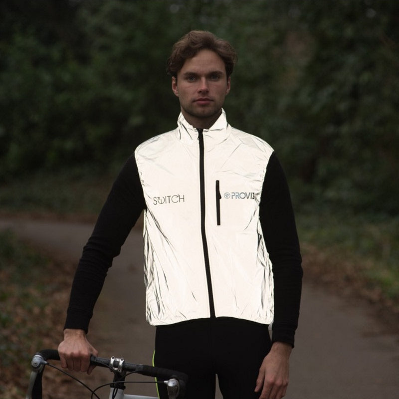 Load image into Gallery viewer, Proviz Switch Men&#39;s Gilet - Hi-Vis Use
