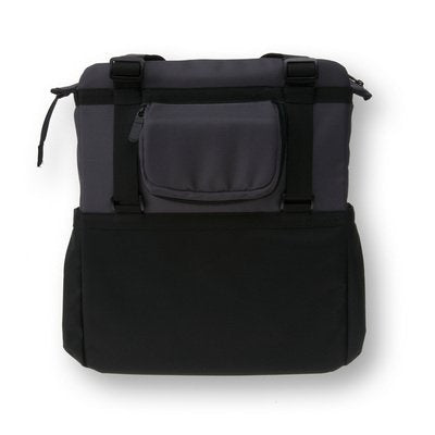 Load image into Gallery viewer, basil-shopper-xl-single-bike-bag-black back
