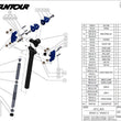 Load image into Gallery viewer, NCX SEATPOST EXPLODED VIEW

