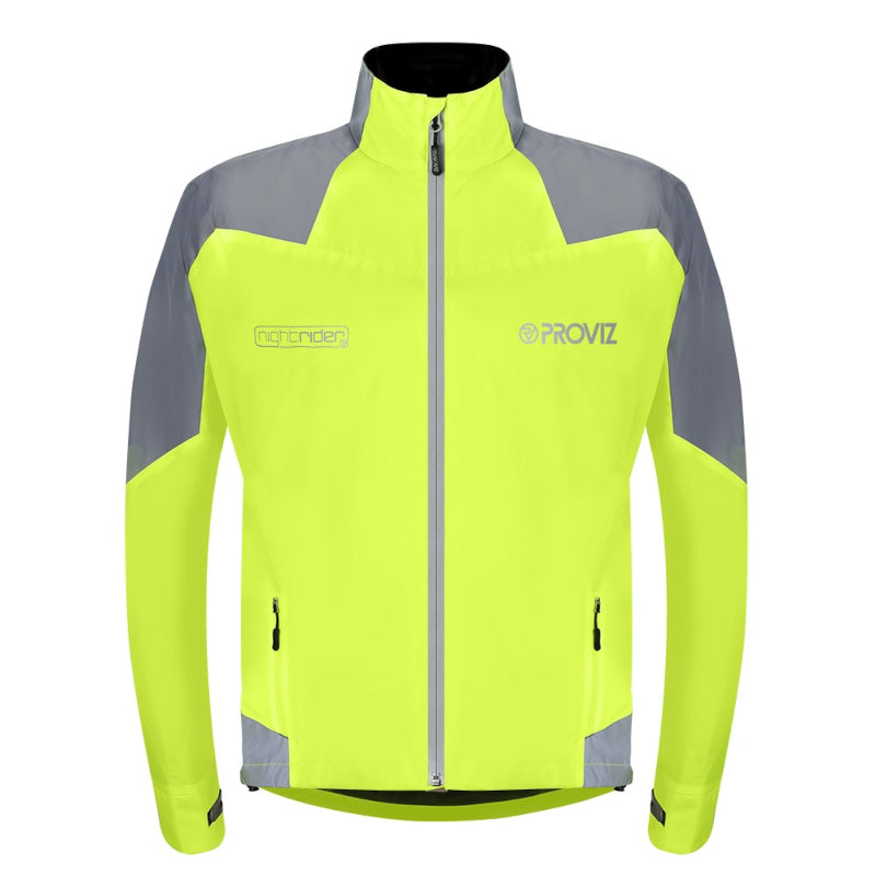 Load image into Gallery viewer, Proviz Nightrider 2.0 Men&#39;s Cycling Jacket Yellow
